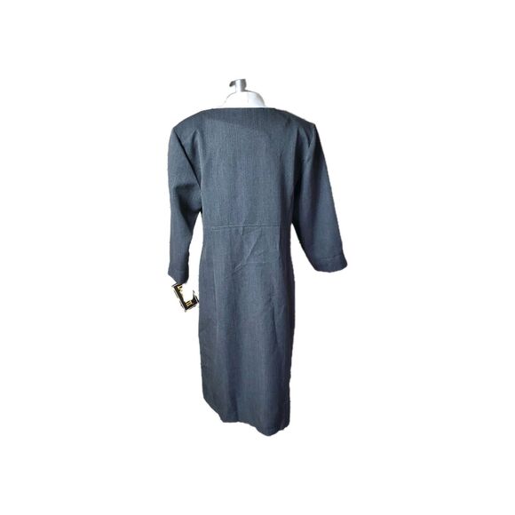 Donizetti Gray Dress Size 10 NWT - Picture 2 of 6